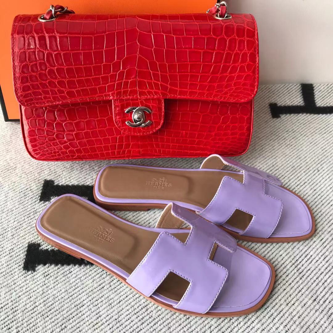 에르메스 올수공 오란 슬리퍼 샌들 페이던트 17